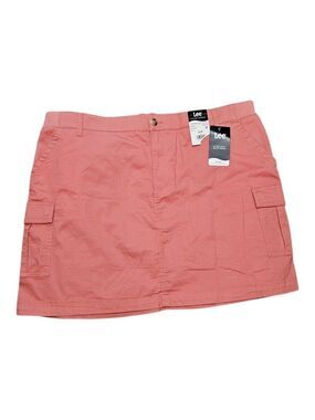 Lee Orange Envy Cargo Skort Size 22 M